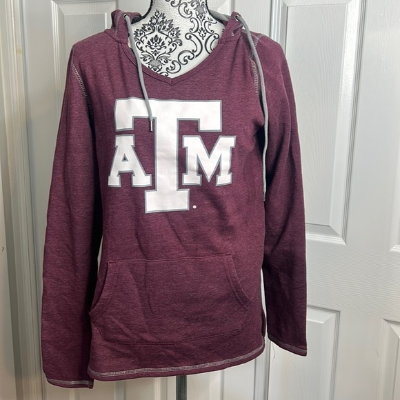 Colosseum Texas A & M Hoodie S Purple Red - Picture 1 of 6